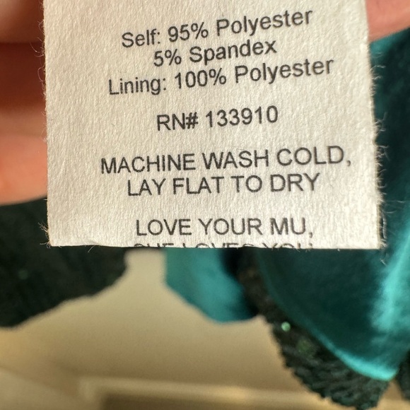 SHOW ME YOUR MUMU Women's Dance Sequins Blazer in emerald green Size S‎ - Picture 7 of 9